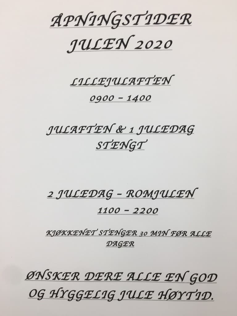 Åpningstider Helgeroa Marina